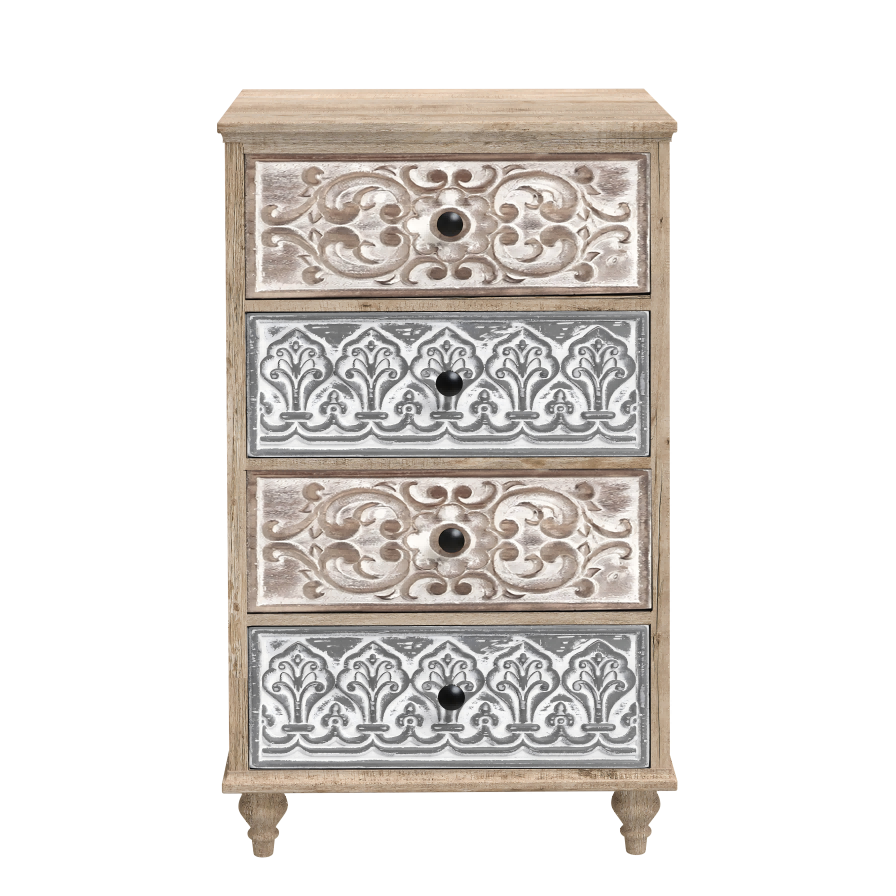 Arcade Filigree 4-Drawer Chest